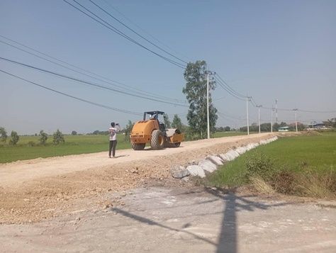 องค์การบริหารส่วนตำบลลาดชิดจะดำเนินโครงการก่อสร้างถนนคอนกรีตเสริมเหล็ก