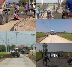 องค์การบริหารส่วนตำบลลาดชิด ได้ดำเนินการ โครงการก่อสร้างถนนคอนกรีตเสริมเหล็ก (บริเวณบ้านนายประเสริฐ คงนายศ) หมู่ที่ 9 ตำบลลาดชิด อำเภอผักไห่ จังหวัดพระนครศรีอยุธยา