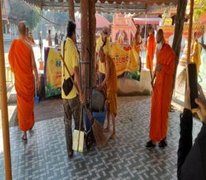 กิจกรรม (รวมพลังสร้างสัปปายะสู่วัดด้วยวิถี 5 ส (Big Cleaning Day)เนื่องในโอกาสวันเฉลิมพระชนมพรรษา พระบาทสมเด็จพระเจ้าวชิรเกล้าเจ้าอยู่หัววันที่ 28 กรกฎาคม 2568