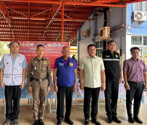  ร่วมเปิดพิธีโครงการตำบลยั่งยืนเพื่อแก้ไขปัญหายาเสพติด แบบครบวงจรตามยุทธศาสตร์ชาติ ตำบลลาดชิด อำเภอผักไห่ จังหวัดพระนครศรีอยุธยา 