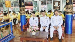 นายชวฤทธิ์ บริสุทธิ์ นายกองค์การบริหารส่วนตำบลลาดชิด มอบหมายให้ นางสาวอุบล บริสุทธิ์ รองนายกองค์การบริหารส่วนตำบลลาดชิด พร้อมคณะผู้บริหาร ข้าราชการ และพนักงาน ฯลฯ เข้าร่วมกิจกรรมเนื่องใน “วันนวมินทรมหาราช” ๑๓ ตุลาคม ๒๕๖๗ ณ วัดฤาไชย
